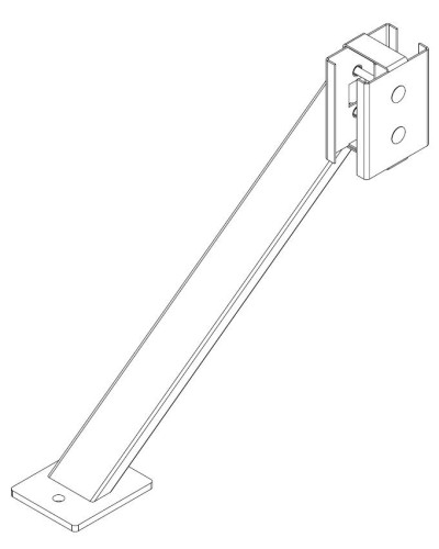 PERCo-MB-16.9. Упор для стоек секции ограждения. PERCo в Ессентуках