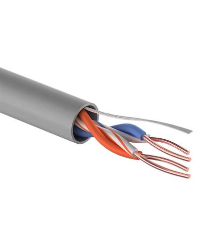 U/UTP 2PR 24AWG, CCA, CAT5e PVC, 305м. PROconnect (01-0022-3). Кабель «витая пара» (LAN) для структурированных систем связи. PROCONNECT в Ессентуках