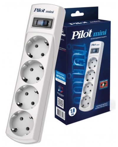 Pilot mini 5м. Сетевой фильтр. Pilot в Ессентуках