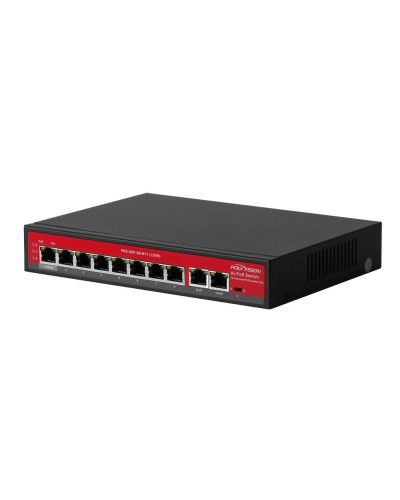PND-08P-2G (120W). Коммутатор AI 10-портовый с функцией PoE. Polyvision в Ессентуках