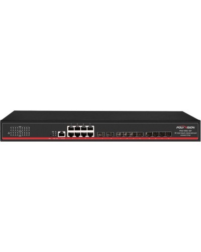 PND-M8G-10F. Коммутатор управляемый оптический 18 портовый. Polyvision в Ессентуках