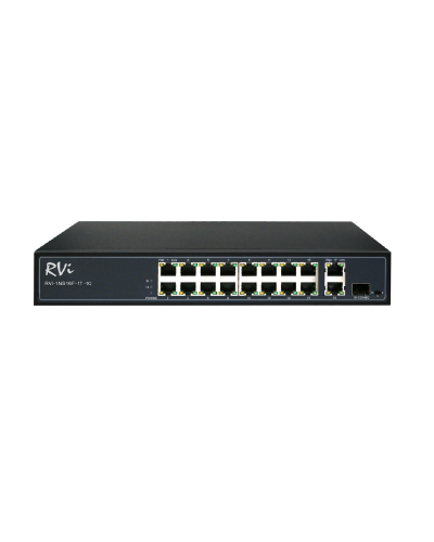 RVi-1NS16F-1T-1C. Коммутатор с питанием по PoE. RVi в Ессентуках