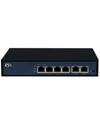 RVi-1NS04F-2T. Коммутатор с питанием по PoE. RVi в Ессентуках