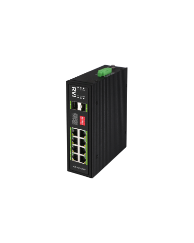 RVi-1NSIM8GP-2S. Коммутатор с питанием по PoE. RVi в Ессентуках