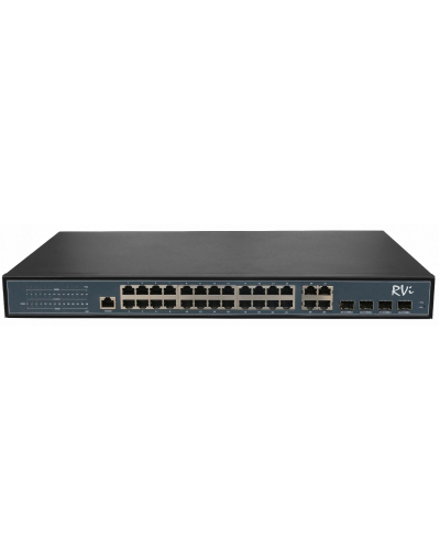 RVi-1NSM24G-4C. Коммутатор с питанием по PoE. RVi в Ессентуках