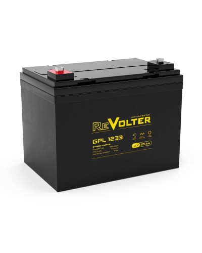 Revolter GPL 1233. Аккумулятор автомобильный герметичный свинцово-кислотный. Revolter в Ессентуках