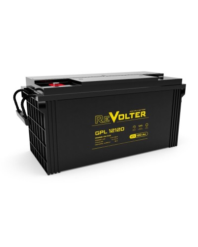 Revolter GPL 12120. Аккумулятор автомобильный герметичный свинцово-кислотный. Revolter в Ессентуках