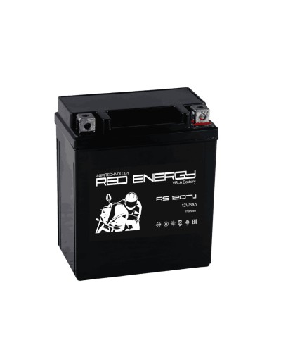Red Energy RS 1207.1. Аккумулятор герметичный свинцово-кислотный стартерный. Red Energy в Ессентуках