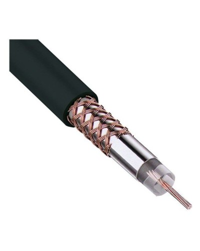 RG-58 A/U, 50 Ом, Cu/Al/Cu, 64%, 100 м, черный (01-2003). Кабель коаксиальный радиочастотный. Rexant в Ессентуках