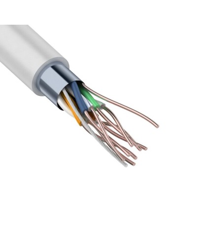 F/UTP, CAT 5e, ZH нг(А)-HF, 4PR, 24AWG, INDOOR, SOLID 305 м (01-0169). Кабель «витая пара» (LAN) для структурированных систем связи. Rexant в Ессентуках