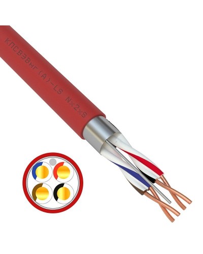 КПСВЭВнг(А)-LS 2х2х0,5 (01-4865-1)(REXANT). Кабель для систем пожарной и охранной сигнализации. Rexant в Ессентуках