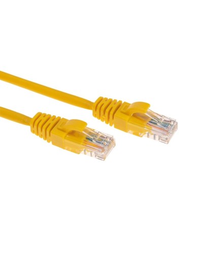 Патч-корд U/UTP, CAT 5e, RJ45-RJ45, 26AWG, LSZH, желтый, 0,5м  REXANT (02-0105-05). Патч-корд UTP. Rexant в Ессентуках