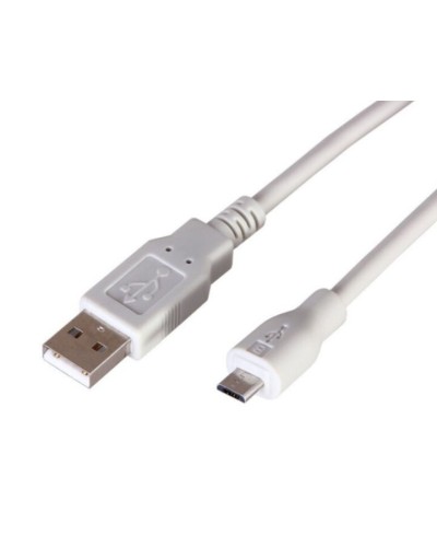Кабель USB-A – micro USB, 1А, 1,8м, ПВХ, белый REXANT (18-1164): Кабель для программирования в Ессентуках