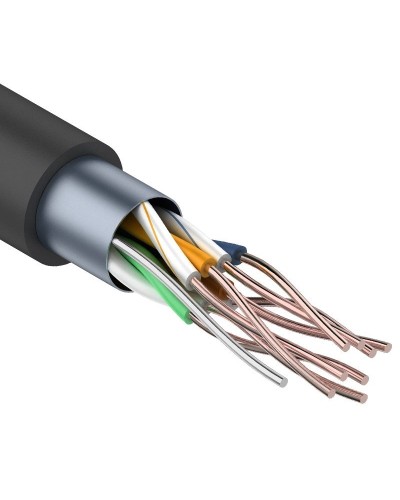 F/UTP 4PR 24AWG CAT5e 305м OUTDOOR REXANT (01-0146). Кабель «витая пара» (LAN) для структурированных систем связи. Rexant в Ессентуках