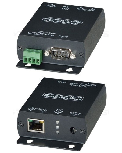 RS007. Преобразователь интерфейса RS485/RS422/RS232 в Ethernet. SC&T в Ессентуках