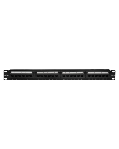 Патч-панель 19", 24хRJ-45, UTP, Cat.5e, 1U (10-0403): Патч-панель 19'' в Ессентуках