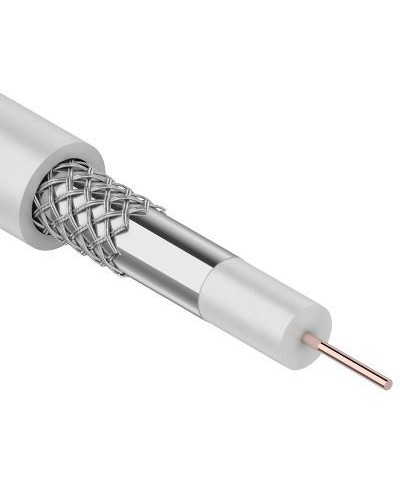RG-6, CCS 1,00(15%) Al 32х0,12 In PVC. Кабель коаксиальный омедненный. SUPRLAN в Ессентуках
