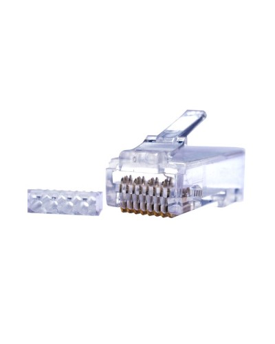Коннекторы 8P8C UTP Cat.6 3U (RJ-45) (100шт) (10-0206). Разъем RJ-45. SUPRLAN в Ессентуках