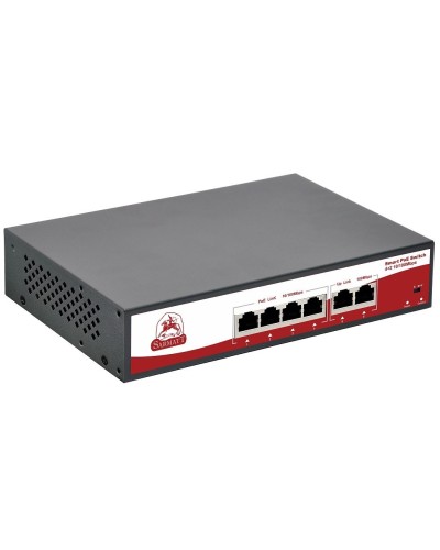 SR-PS0420FBL. Коммутатор с питанием по PoE. SarmatT в Ессентуках