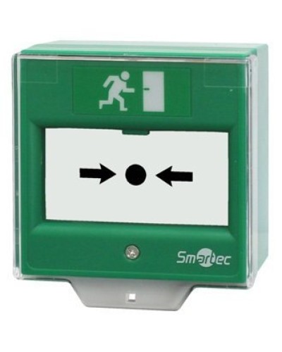 ST-ER114D-GN. Устройство разблокировки двери со стеклянной вставкой. Smartec в Ессентуках