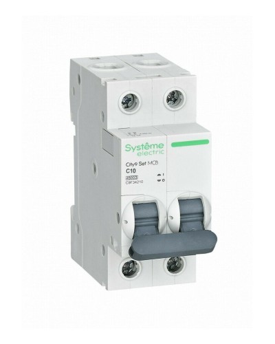 City9 Set 2P 10А 4.5kA С (C9F34210). Автоматический выключатель. Systeme Electric в Ессентуках