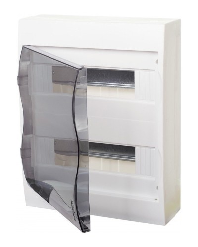 City9 Box 24 модулей навесной с прозрачной дверцей (EZ9E212S2SRU). Щиток модульный. Systeme Electric в Ессентуках
