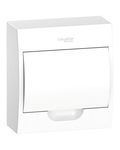 City9 Box 8 модулей навесной с белой дверцей (EZ9E108P2SRU). Щиток модульный. Systeme Electric в Ессентуках