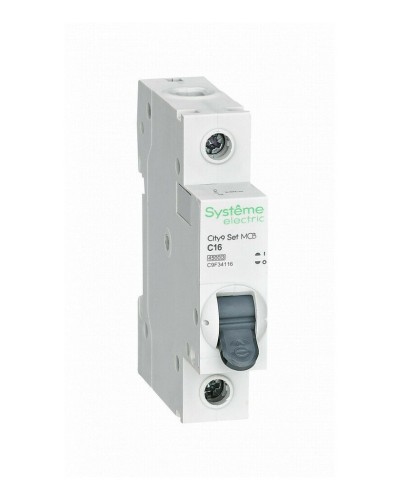 City9 Set 1P 16А 4.5kA С (C9F34116). Автоматический выключатель. Systeme Electric в Ессентуках