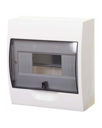 City9 Box 8 модулей навесной с прозрачной дверцей (EZ9E108S2SRU). Щиток модульный. Systeme Electric в Ессентуках