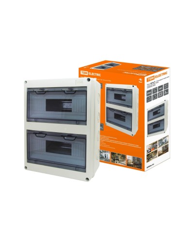 ЩРН-П-24 модулей навесной пластик IP65 (SQ0908-0006). Бокс. TDM ЕLECTRIC в Ессентуках