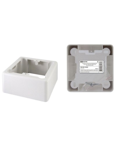Коробка установочная ОП 85х85х42мм, 1-местная, подъемная, белая, IP20 TDM (SQ1401-0232). Коробка установочная ОП. TDM ЕLECTRIC в Ессентуках