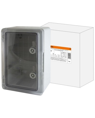 ЩМП-0-7, прозрачная крышка ABS, IP65, 600x400x200. Бокс пластиковый антивандальный. TDM ЕLECTRIC в Ессентуках
