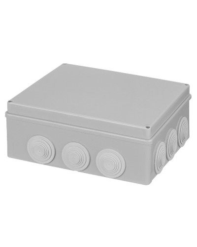 Распаячная коробка ОП 240х190х90мм, крышка, IP55, 12 гермовводов TDM (SQ1401-1143). Распаячная коробка ОП. TDM ЕLECTRIC в Ессентуках