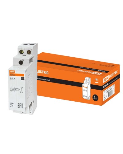КМ 63/2-25 1НО;1НЗ (SQ0213-0007). Контактор модульный. TDM ЕLECTRIC в Ессентуках