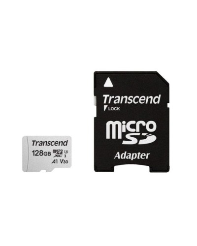 TS128GUSD300S-A. Карта памяти microSDXC, 128 ГБ, Class 10. TRANSCEND в Ессентуках