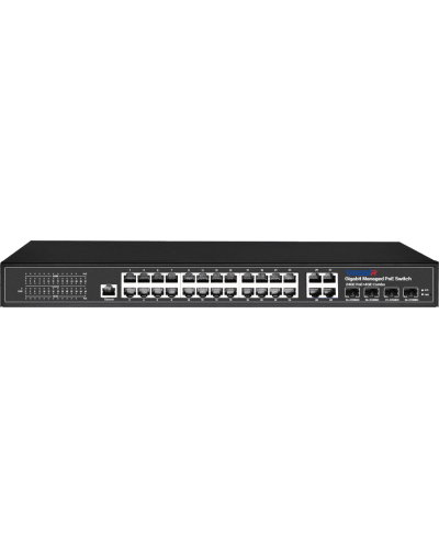TR-NS24284C-400-24PoE. Коммутатор с PoE. Trassir в Ессентуках