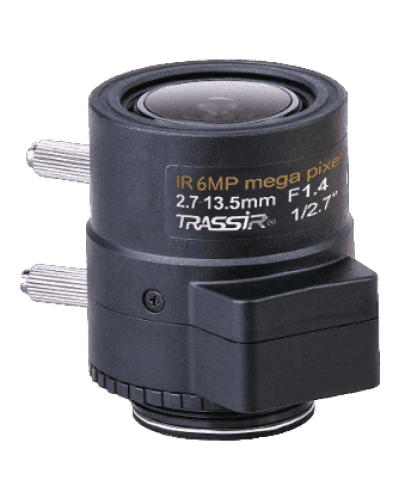 TR-L6M2.7D2.7-13.5IR. Объектив мегапиксельный с автоматической диафрагмой (АРД). Trassir в Ессентуках