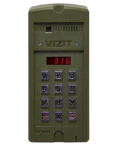 БВД-316R. Вызывная панель аудиодомофона. VIZIT в Ессентуках