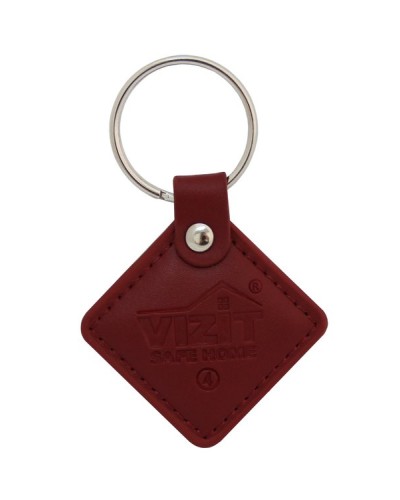 VIZIT-RF2.2 (Red). Брелок proximity кожаный. VIZIT в Ессентуках