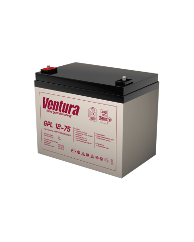 Ventura GPL 12-75. Аккумулятор герметичный свинцово-кислотный. Ventura в Ессентуках
