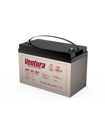 Ventura GPL 12-100. Аккумулятор герметичный свинцово-кислотный. Ventura в Ессентуках