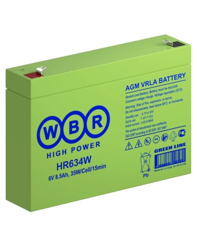 WBR HR634W. Аккумулятор герметичный свинцово-кислотный. WBR в Ессентуках