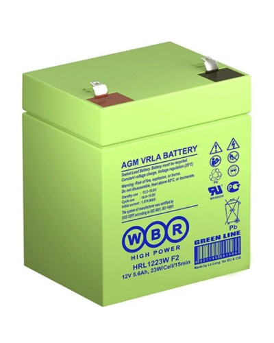 WBR HRL1223W F2. Аккумулятор герметичный свинцово-кислотный. WBR в Ессентуках