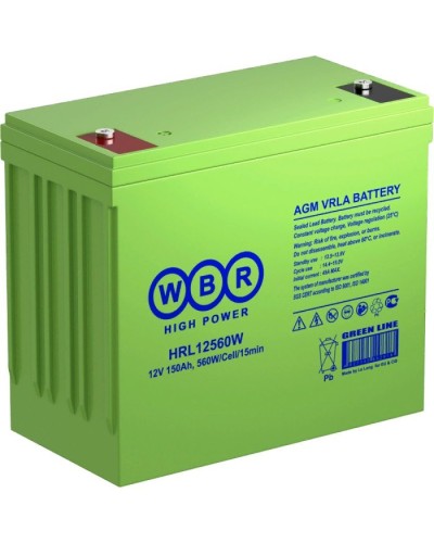 WBR HRL12560W. Аккумулятор герметичный свинцово-кислотный. WBR в Ессентуках