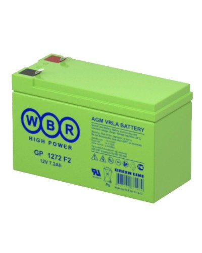 WBR GP1272 F2 (12V28W). Аккумулятор герметичный свинцово-кислотный. WBR в Ессентуках