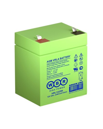 WBR HRL1225W. Аккумулятор герметичный свинцово-кислотный. WBR в Ессентуках