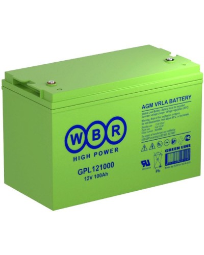 WBR GPL121000. Аккумулятор герметичный свинцово-кислотный. WBR в Ессентуках
