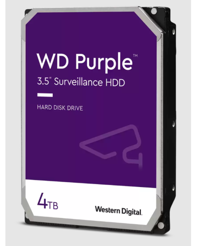 HDD 4000 GB (4 TB) SATA-III Purple (WD43PURZ). Жесткий диск (HDD) для видеонаблюдения. Western Digital в Ессентуках