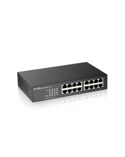 GS1100-16-EU0103F. Коммутатор 16xGE, rack 19, бесшумный. ZYXEL в Ессентуках