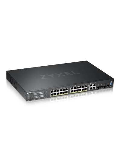 GS2220-28HP-EU0101F. Гибридный L2 коммутатор PoE+. ZYXEL в Ессентуках